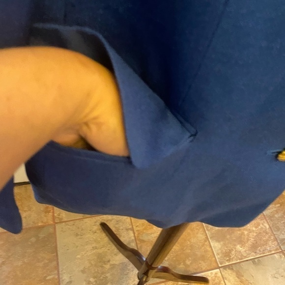 DON CASTER 100% SILK BLAZER SIZE 14P - Picture 4 of 7